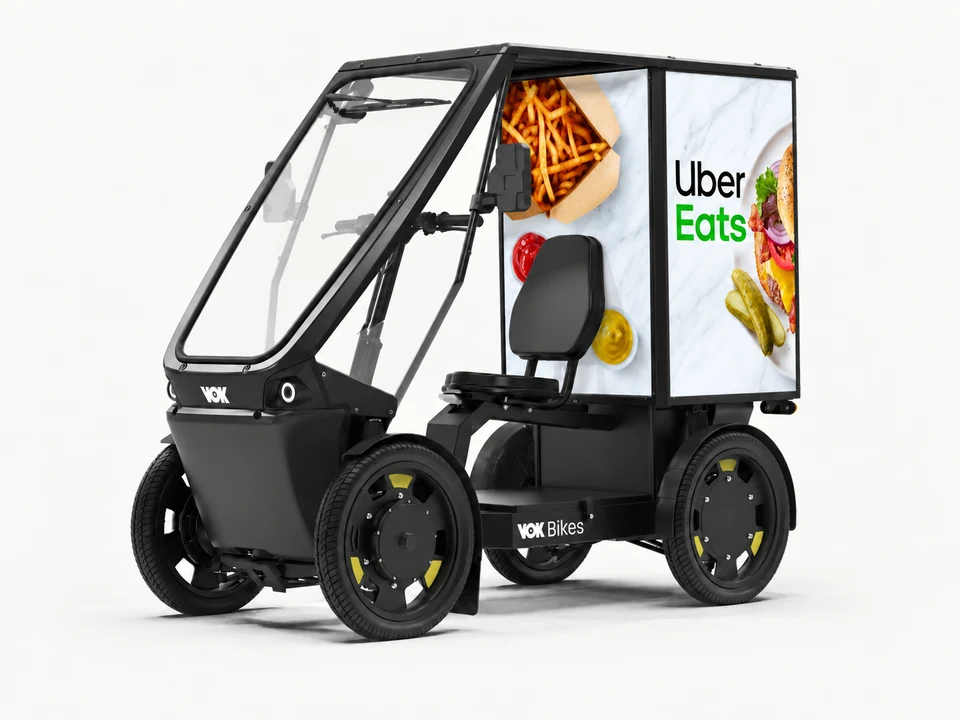 Uber Eats artwork on Vok S