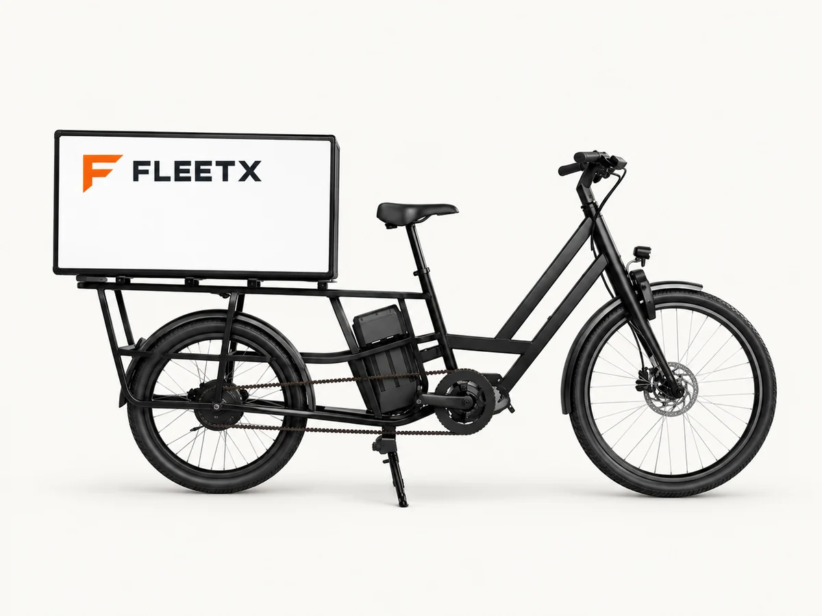 E-cycle — FleetX branding preview