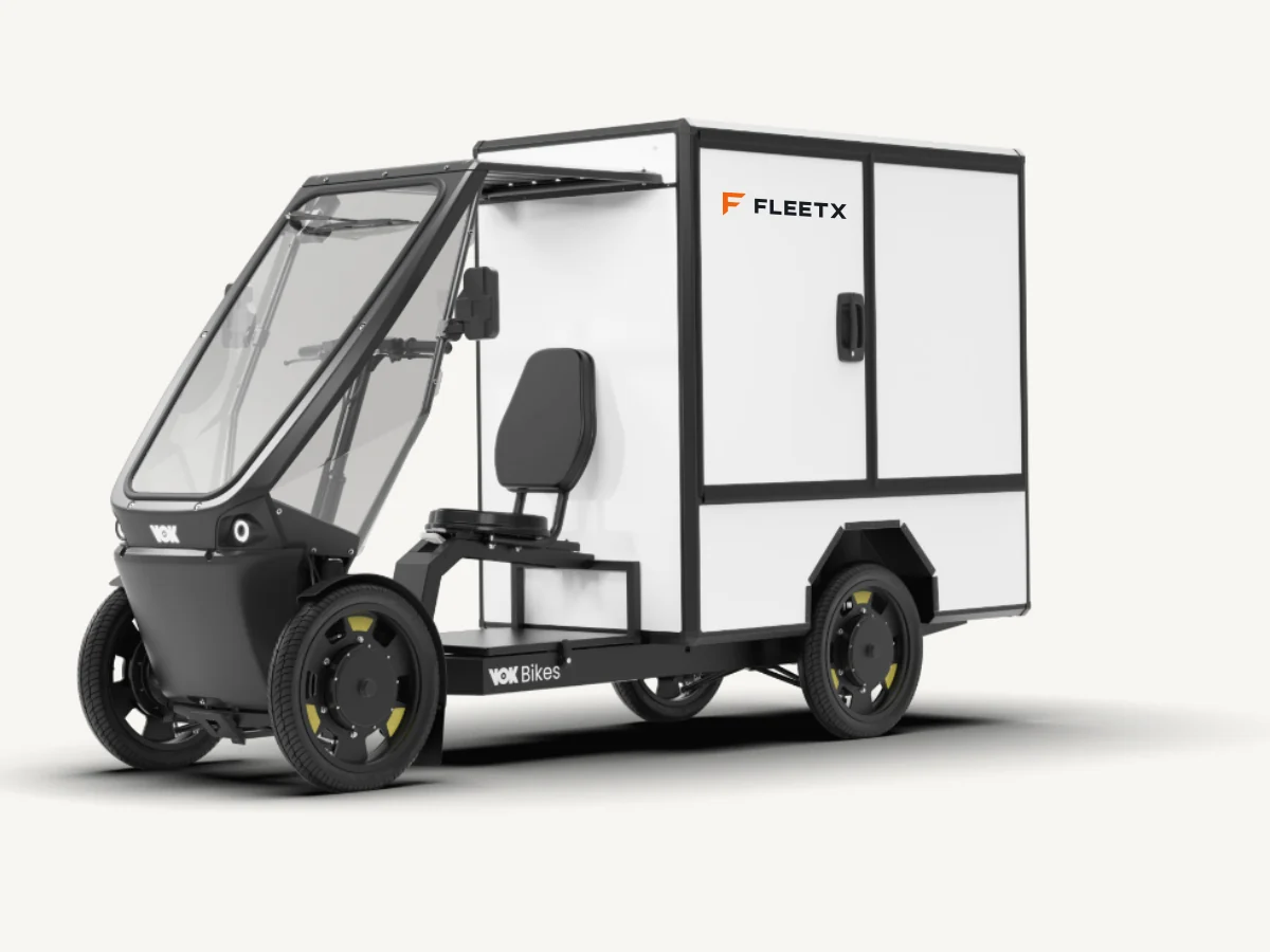 FleetX livery example · campaign artwork tailored to your brand